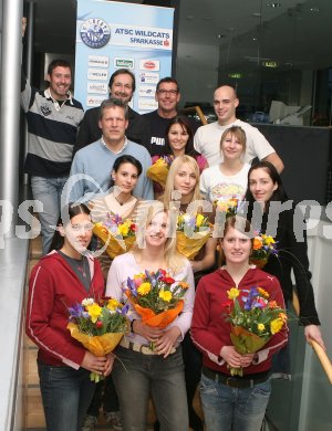 Volleyball Bundesliga. ATSC Wildcats.  Ehrung Cupsieger. Klagenfurt, am 4.3.2007.
Foto: Kuess
---
pressefotos, pressefotografie, kuess, qs, qspictures, sport, bild, bilder, bilddatenbank