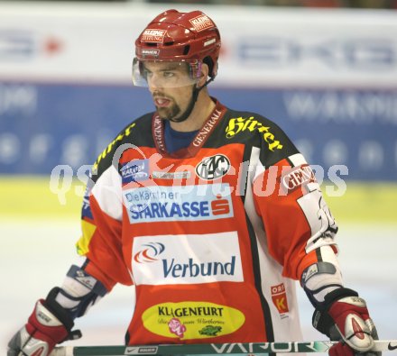 Eishockey Bundesliga. KAC gegen Graz 99ers. Jonathan Aitken (KAC). Klagenfurt, am 14.1.007.
Foto: Kuess
---
pressefotos, pressefotografie, kuess, qs, qspictures, sport, bild, bilder, bilddatenbank