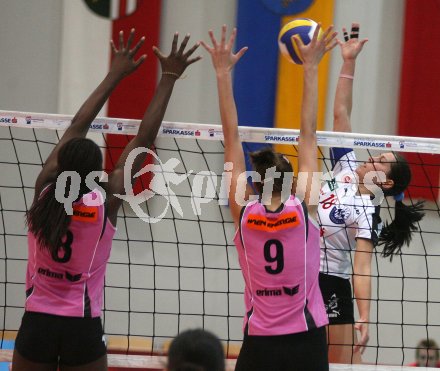 Volleyball Cup Final Four. ATSC Wildcats gegen SG SVS Sokol Post X-volley. Kerstin Pichler (Wildcats). Klagenfurt, am 26.2.2007.
Foto: Kuess
---
pressefotos, pressefotografie, kuess, qs, qspictures, sport, bild, bilder, bilddatenbank