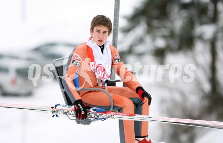 Nordische Kombination. Schispringen. Langlaufen. Tomaz Druml (?esterreich). Villach, am 27.1.2007.
Foto: Kuess
---
pressefotos, pressefotografie, kuess, qs, qspictures, sport, bild, bilder, bilddatenbank