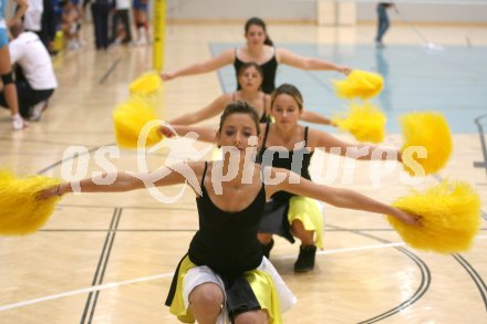 Volleyball. MEVZA. ATSC Wildcats gegen TPV Novo Mesto. Cheerleader. Klagenfurt, am 29.9.2006.
---
pressefotos, pressefotografie, kuess, qs, qspictures, sport, bild, bilder, bilddatenbank