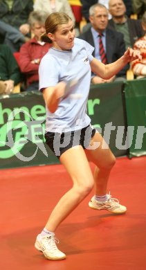 Tischtennis. Damen EM Qualifikationsspiel ?sterreich gegen Slowenien. Martina Safran (Slowenien). Bleiburg, am 11.1.2007.
Foto: Powerpixx/Kuess
---
pressefotos, pressefotografie, kuess, qs, qspictures, sport, bild, bilder, bilddatenbank