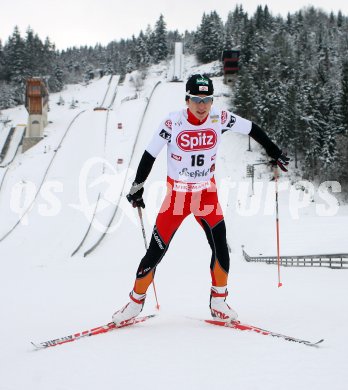 Nordische Kombination. Schispringen. Langlaufen. Tomaz Druml (?esterreich). Villach, am 27.1.2007.
Foto: Kuess
---
pressefotos, pressefotografie, kuess, qs, qspictures, sport, bild, bilder, bilddatenbank