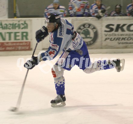 Eishockey Elite Liga. V?lkermarkt gegen Steindorf. Andreas Kofler (Steindorf). V?lkermarkt, am 13.1.2007.
Foto: Nadja Kuess  
---
pressefotos, pressefotografie, kuess, qs, qspictures, sport, bild, bilder, bilddatenbank