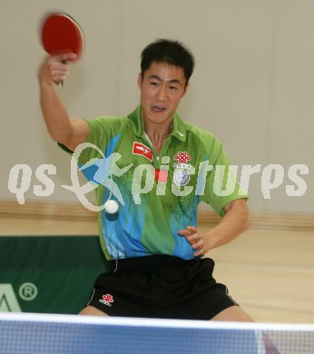 Tischtennis L?nderspiel. ?sterreich gegen China. Wang Liquin (CHN). Klagenfurt, am 21.4.2006.
---
pressefotos, pressefotografie, kuess, qs, qspictures, sport, bild, bilder, bilddatenbank
