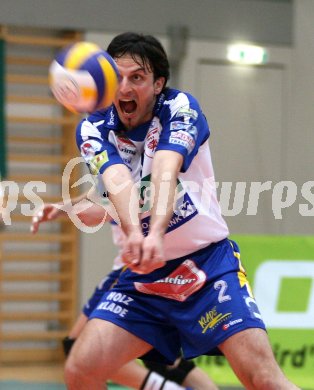 Volleyball Cup Final Four. SK Aich/Dob gegen Hartberg. Meklin Leander (SK Aich/Dob). Klagenfurt, am 26.2.2007. 
Foto: Kuess
---
pressefotos, pressefotografie, kuess, qs, qspictures, sport, bild, bilder, bilddatenbank