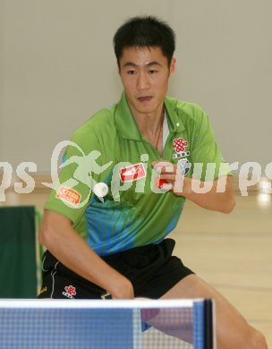 Tischtennis L?nderspiel. ?sterreich gegen China. Wang Liquin (CHN). Klagenfurt, am 21.4.2006.
Foto: Kuess
---
pressefotos, pressefotografie, kuess, qs, qspictures, sport, bild, bilder, bilddatenbank