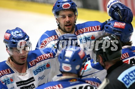 Eishockey Bundesliga. VSV gegen Vienna Capitals. Torjubel VSV. Villach, am 9.3.2007.
Foto: Kuess
---
pressefotos, pressefotografie, kuess, qs, qspictures, sport, bild, bilder, bilddatenbank