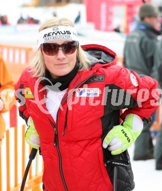 Tarvis. Ski  Weltcup Damen. Abfahrtstraining. Renate G?tschl (?). Tarvis am 1.3.2007
Foto: Kuess
---
pressefotos, pressefotografie, kuess, qs, qspictures, sport, bild, bilder, bilddatenbank