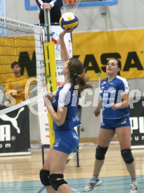 Volleyball Bundesliga. Cup. ATSC Wildcats gegen AVC Klagenfurt.  Samira Mauch, Maja Pr?prost (ATSC). Klagenfurt, am 3.12.2006.
Foto: Kuess
---
pressefotos, pressefotografie, kuess, qs, qspictures, sport, bild, bilder, bilddatenbank