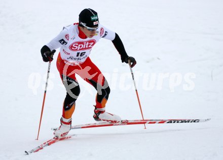 Nordische Kombination. Schispringen. Langlaufen. Tomaz Druml (?esterreich). Villach, am 27.1.2007.
Foto: Kuess
---
pressefotos, pressefotografie, kuess, qs, qspictures, sport, bild, bilder, bilddatenbank