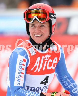 Tarvis. Ski  Weltcup Damen. Abfahrtstraining. Catherine Borghi (SUI). Tarvis am 1.3.2007
Foto: Kuess
---
pressefotos, pressefotografie, kuess, qs, qspictures, sport, bild, bilder, bilddatenbank