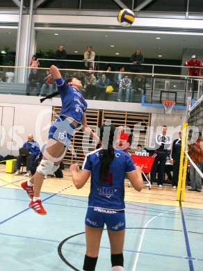 Volleyball Bundesliga. ATSC Wildcats gegen OK Sibenik. Pichler Kerstin, Kosnic Petra.
Klagenfurt, 27.1.2007.
Foto: Kuess
---
pressefotos, pressefotografie, kuess, qs, qspictures, sport, bild, bilder, bilddatenbank