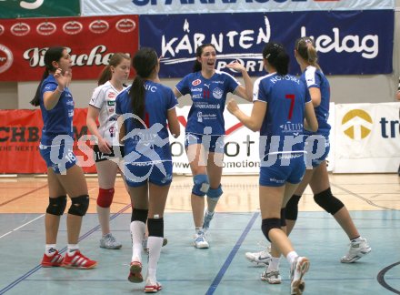 Volleyball MEVZA. ATSC Wildcats gegen Slavia Bratislava. Jubel. Klagenfurt, am 4.11.2006.
Foto: Kuess
---
pressefotos, pressefotografie, kuess, qs, qspictures, sport, bild, bilder, bilddatenbank