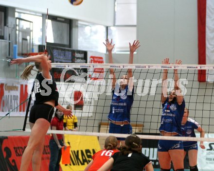 Volleyball Volleyball. Cup Final Four: ATSC Wildcats gegen Tele2 volley16wien. Magnet Martina, Pr?prost Maja (Wildcats). Klagenfurt, am 25.2.2007.
Foto: Kuess
---
pressefotos, pressefotografie, kuess, qs, qspictures, sport, bild, bilder, bilddatenbank