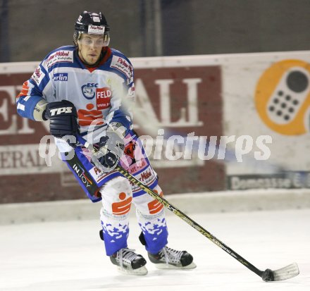 Eishockey Elite Liga. V?lkermarkt gegen Steindorf. Andreas Kofler (Steindorf). V?lkermarkt, am 13.1.2007.
Foto: Kuess  
---
pressefotos, pressefotografie, kuess, qs, qspictures, sport, bild, bilder, bilddatenbank