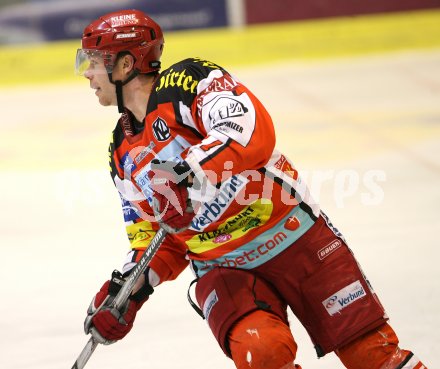 Eishockey Bundesliga. KAC gegen Vienna Capitals. Jeremy Rebek (KAC). Klagenfurt, am 16.2.2007.
Foto: Kuess
---
pressefotos, pressefotografie, kuess, qs, qspictures, sport, bild, bilder, bilddatenbank