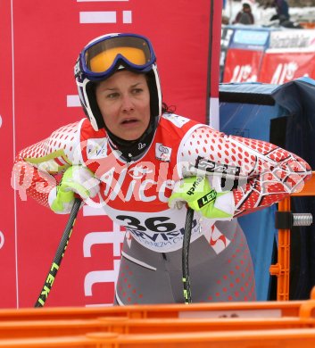 Tarvis. Ski  Weltcup Damen. Abfahrtstraining. Wirth Katja (?). Tarvis am 1.3.2007
Foto: Kuess
---
pressefotos, pressefotografie, kuess, qs, qspictures, sport, bild, bilder, bilddatenbank