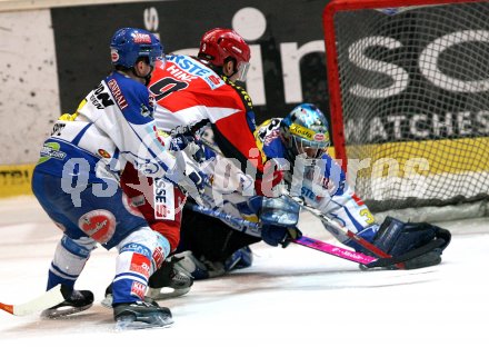 Eishockey Bundesliga. VSV gegen KAC. Chad Hinz (KAC), Gert Prohaska, Roland Kaspitz (VSV). Villach, am 11.3.2007.
Foto: Kuess
---
pressefotos, pressefotografie, kuess, qs, qspictures, sport, bild, bilder, bilddatenbank