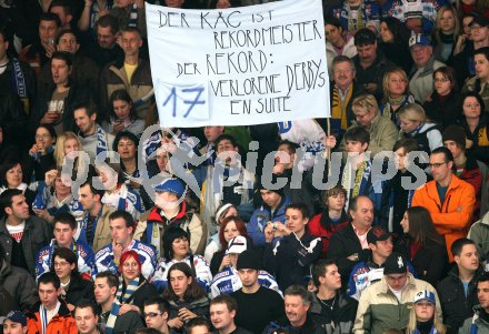 Eishockey Bundesliga. VSV gegen KAC. VSV Fansektor. Villach, am 11.3.2007.
Foto: Kuess
---
pressefotos, pressefotografie, kuess, qs, qspictures, sport, bild, bilder, bilddatenbank