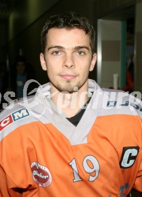 Eishockey Elite Liga. Gilbert Moser (V?lkermarkt). V?lkermarkt, am 13.1.2007.
Foto: Kuess 

---
pressefotos, pressefotografie, kuess, qs, qspictures, sport, bild, bilder, bilddatenbank