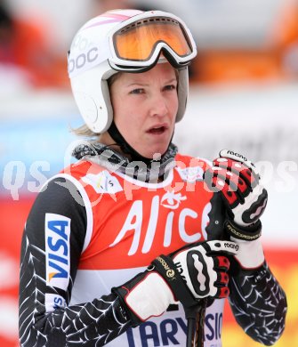 Tarvis. Ski  Weltcup Damen. Abfahrtstraining. Julia Mancuso (USA). Tarvis am 1.3.2007
Foto: Kuess
---
pressefotos, pressefotografie, kuess, qs, qspictures, sport, bild, bilder, bilddatenbank