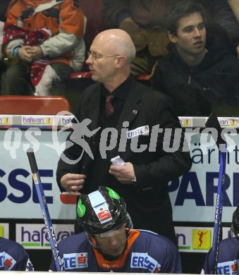 Eishockey Bundesliga. KAC gegen Graz 99ers. Trainer Jim Brithen (Graz). Klagenfurt, am 14.1.2007.
Foto: Kuess
---
pressefotos, pressefotografie, kuess, qs, qspictures, sport, bild, bilder, bilddatenbank