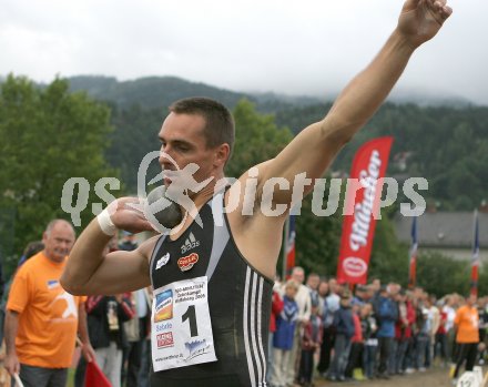 Wolfsberg, K?rnten, ?sterreich. 100 Minuten Zehnkampf in Wolfsberg. Kugelsto?en. Roman Sebrle (Tschechien). Wolfsberg, am 26.8.2005.
Foto: Kuess

---
pressefotos, pressefotografie, kuess, qs, qspictures, sport, bild, bilder, bilddatenbank