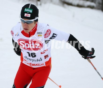 Nordische Kombination. Schispringen. Langlaufen. Tomaz Druml (?esterreich). Villach, am 27.1.2007.
Foto: Kuess
---
pressefotos, pressefotografie, kuess, qs, qspictures, sport, bild, bilder, bilddatenbank