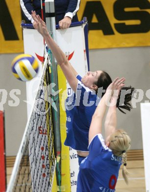 Volleyball Bundesliga. ATSC Wildcats gegen OK Sibenik. Magnet Martina, Sumper Sigrid. Klagenfurt, 27.1.2007.
Foto: Kuess
---
pressefotos, pressefotografie, kuess, qs, qspictures, sport, bild, bilder, bilddatenbank