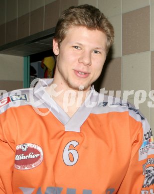 Eishockey Elite Liga. Lukas Haupt (V?lkermarkt). V?lkermarkt, am 13.1.2007.
Foto: Nadja Kuess 
---
pressefotos, pressefotografie, kuess, qs, qspictures, sport, bild, bilder, bilddatenbank