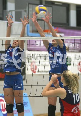 Volleyball MEVZA. ATSC Wildcats gegen Maribor. Kerstin Pichler, Ana Mijatovic. Klagenfurt, am 18.11.2006.
Foto: Kuess
---
pressefotos, pressefotografie, kuess, qs, qspictures, sport, bild, bilder, bilddatenbank