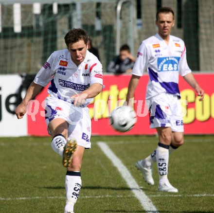 Fussball Regionalliga. SAK gegen SV Allerheiligen. Rudi Sch?nherr, Goran Jolic (SAK). Klagenfurt, am 7.4.2007.
Foto: Kuess
---
pressefotos, pressefotografie, kuess, qs, qspictures, sport, bild, bilder, bilddatenbank