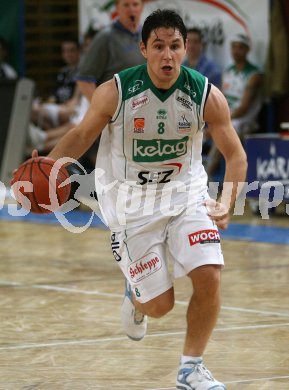 Basketball. Kelag W?rthersee Piraten gegen Lions Traiskirchen. Andreas Kuttnig (Piraten). Klagenfurt, 14.4.2007.
Foto. Kuess
---
pressefotos, pressefotografie, kuess, qs, qspictures, sport, bild, bilder, bilddatenbank