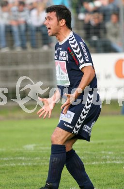 Fussball Regionalliga. Spittal gegen Feldkirchen. Auron Miloti (Feldkirchen). Spittal, am 5.6.2007.
Foto: Kuess
---
pressefotos, pressefotografie, kuess, qs, qspictures, sport, bild, bilder, bilddatenbank