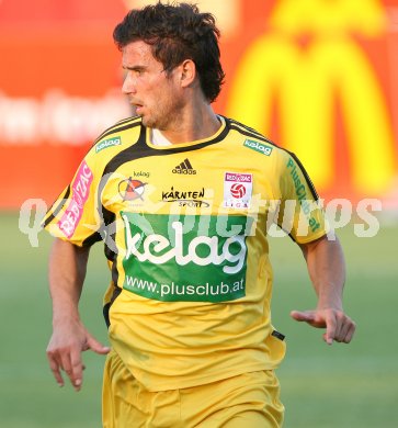 Fussball Red Zac Liga. FC K?rnten gegen Admira.  Robert Schellander (FCK). Klagenfurt, am 11.5.2007.
Foto: Kuess
---
pressefotos, pressefotografie, kuess, qs, qspictures, sport, bild, bilder, bilddatenbank