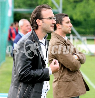 Fussball Regionalliga. SAK gegen SV Grieskirchen. Igor Ogris, Trainer Goran Lucic  (SAK). Klagenfurt, am 5.5.2007.
Foto: Kuess
---
pressefotos, pressefotografie, kuess, qs, qspictures, sport, bild, bilder, bilddatenbank