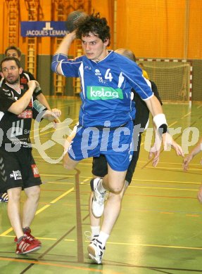 Handball Bundesliga. SC Ferlach gegen Korneuburg. J?rg Brugger (Ferlach). Ferlach, am 5.5.2007.
Foto: Kuess
---
pressefotos, pressefotografie, kuess, qs, qspictures, sport, bild, bilder, bilddatenbank