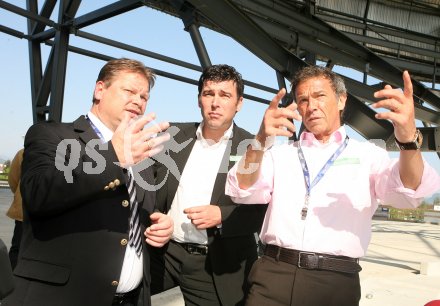 Pressekonferenz FCK neu.  Josef Steindorfer, Mario Canori, J?rg Haider. Klagenfurt, am 21.4.2007.
Foto: Kuess 
---
pressefotos, pressefotografie, kuess, qs, qspictures, sport, bild, bilder, bilddatenbank