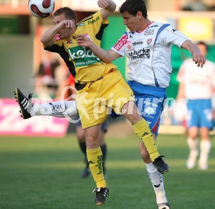 Fussball. Red Zac Liga. FC K?rnten gegen Kapfenberg. Juan Carlos Zuleta (FCK). Klagenfurt, am 27.4.2007.
Foto: Kuess 
---
pressefotos, pressefotografie, kuess, qs, qspictures, sport, bild, bilder, bilddatenbank