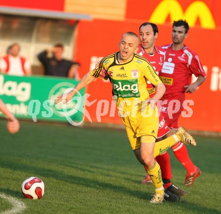 Fussball. Red Zac Liga. FC K?rnten gegen TSV Sparkasse Hartberg. Stanko Bubalo (FCK). Klagenfurt, am 13.4.2007.
Foto: Kuess
---
pressefotos, pressefotografie, kuess, qs, qspictures, sport, bild, bilder, bilddatenbank