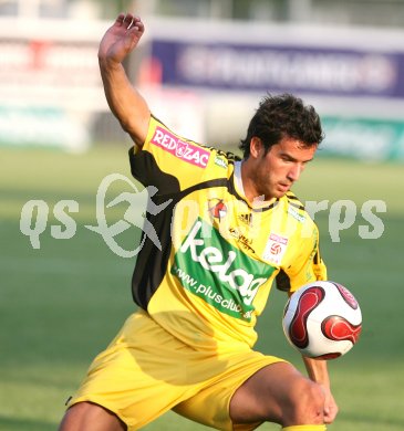 Fussball Red Zac Liga. FC K?rnten gegen Admira.  Robert Schellander (FCK). Klagenfurt, am 11.5.2007.
Foto: Kuess
---
pressefotos, pressefotografie, kuess, qs, qspictures, sport, bild, bilder, bilddatenbank