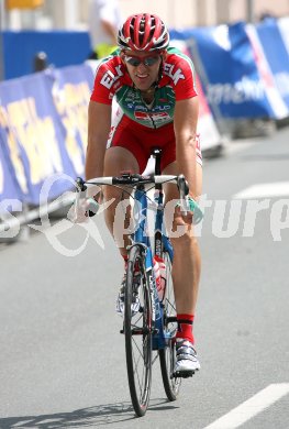 Radfahren. 20. Int. Grand Prix Suedkaernten. Elitefahrer. Zieleinlauf. Harald Starzengruber ( Team Elk Haus Simplon/Union Elk Haus). Voelkermarkt, am 3.6.2007.
Foto: Kuess
---
pressefotos, pressefotografie, kuess, qs, qspictures, sport, bild, bilder, bilddatenbank