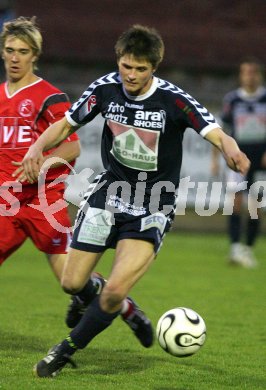 Fussball Regionalliga. Feldkirchen gegen Perg. Alexander Zaiser (Feldkirchen). Feldkirchen, am 20.4.2007.
Foto: Kuess 
---
pressefotos, pressefotografie, kuess, qs, qspictures, sport, bild, bilder, bilddatenbank