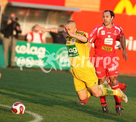 Fussball. Red Zac Liga. FC K?rnten gegen TSV Sparkasse Hartberg. Stanko Bubalo (FCK). Klagenfurt, am 13.4.2007.
Foto: Kuess
---
pressefotos, pressefotografie, kuess, qs, qspictures, sport, bild, bilder, bilddatenbank