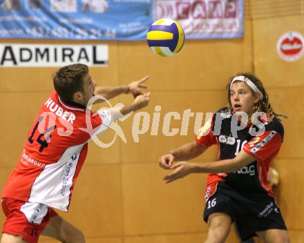 Volleyball Bundesliga. Aich/Dob gegen HYPO VBK. Fr?hbauer Simon, Huber Alexander (HYPO) Bleiburg, 22.3.2007. Foto: Kuess
---
pressefotos, pressefotografie, kuess, qs, qspictures, sport, bild, bilder, bilddatenbank