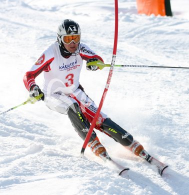 Behindertensport. Schi Alpin. Manfred Auer. Turrach, am 9.3.2007. 
Foto: Kuess
---
pressefotos, pressefotografie, kuess, qs, qspictures, sport, bild, bilder, bilddatenbank