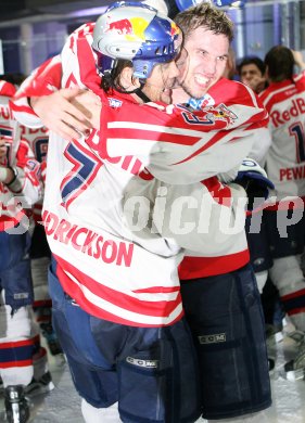 Eishockey Bundesliga. Finale. Red Bull Salzburg gegen VSV. Jubel Salzburg. Salzburg, am 5.4.2007.
Foto: Kuess
---
pressefotos, pressefotografie, kuess, qs, qspictures, sport, bild, bilder, bilddatenbank