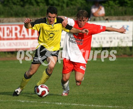 Fussball Unterliga Ost. KAC gegen Sittersdorf. Laslo Rozgonji (KAC), Robert Urch (Sittersdorf). Klagenfurt, am 12.5.2007.
Foto: Kuess
---
pressefotos, pressefotografie, kuess, qs, qspictures, sport, bild, bilder, bilddatenbank