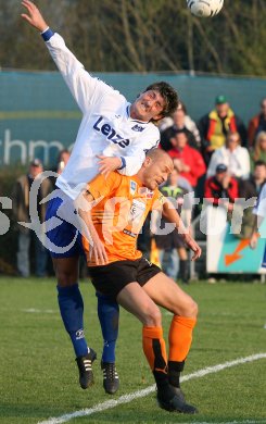 Fu?ball Regionalliga. SK St. Andr?/Lavanttal gegen FC Blau-Wei? Linz. Hobel Armin (St. Andr?), Sivrikaya Alper (Linz). St. Andr?, 8.4.2007.
Foto: Kuess
---
pressefotos, pressefotografie, kuess, qs, qspictures, sport, bild, bilder, bilddatenbank